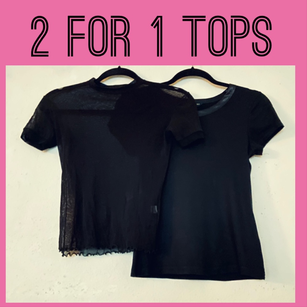 Women’s Black Tops - 2 For 1!